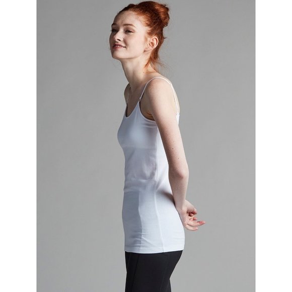 4-Pack Cotton Shelf Bra Camisole Cami Tank 1632 Basics New NWT - Picture 7 of 9